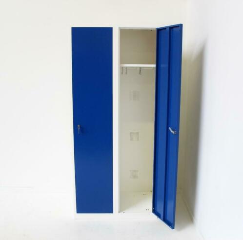 Stadscentrum metalen toewijding Nieuwe Locker kast. Blauw 180x80x50 cm. Lockers. Garderobe. – RM Kantoor  Alkmaar
